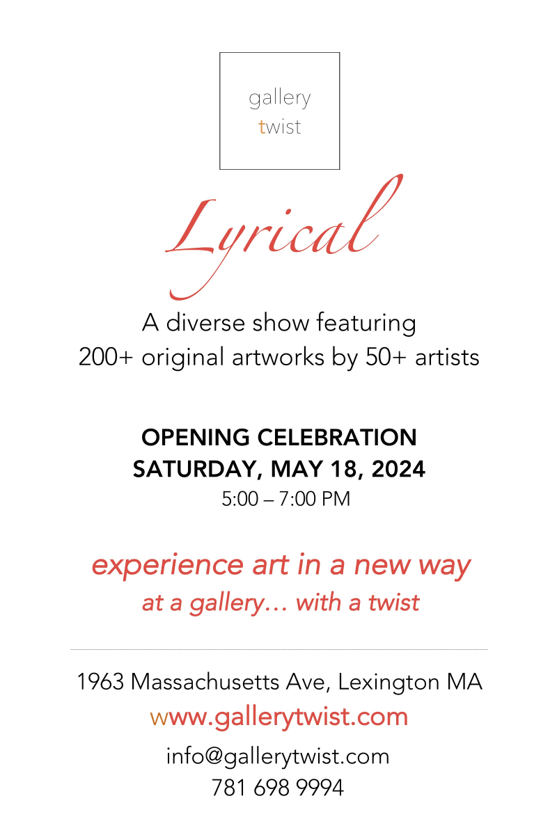 Postcard - Gallery Twist - Lyrical - Detail Info